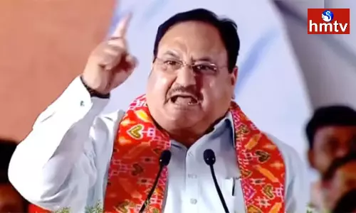 JP Nadda Slams CM KCR in Karimnagar