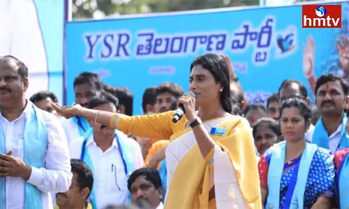 YS Sharmila Performed Bhoomi Pooja For Party Office in Paleru