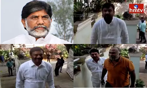 Breakfast Meeting At CLP Leader Bhatti Vikramarka House Breakfast Meeting At CLP Leader Bhatti Vikramarka House