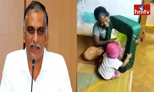 A Child Playing with KCR Kit