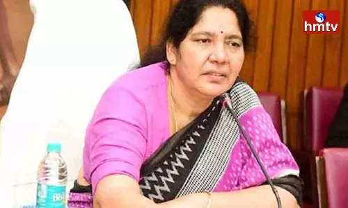 Minister Satyavathi Rathod Fire on BJP Minister Satyavathi Rathod Fire on BJP