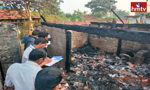 Fire Accident In Mancherial District 6 Dead Fire Accident In Mancherial District 6 Dead
