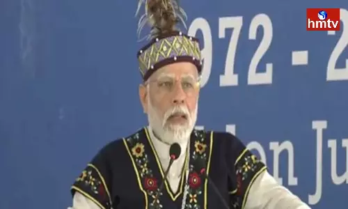 PM Modi Attends Golden Jubilee Meet in Shillong PM Modi Attends Golden Jubilee Meet in Shillong
