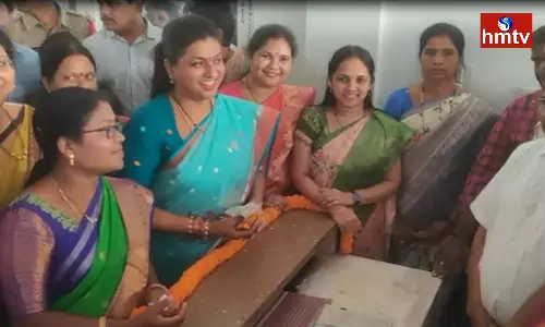 Minister Roja Visit to Lambasingi Alluri District Minister Roja Visit to Lambasingi Alluri District