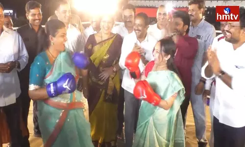 Kick Boxing Competitions Begin in Visakhapatnam