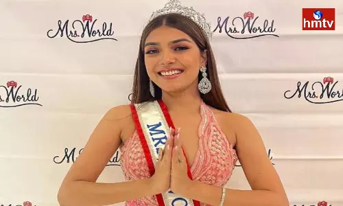 Indias Sargam Koushal Wins Mrs World 2022 Crown