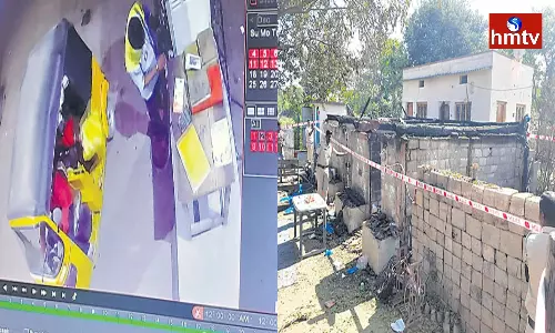 Mancherial Six Burnt Alive In Fire Accident Case Updates