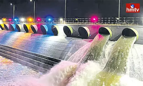 Kaleshwaram Water level Process Start