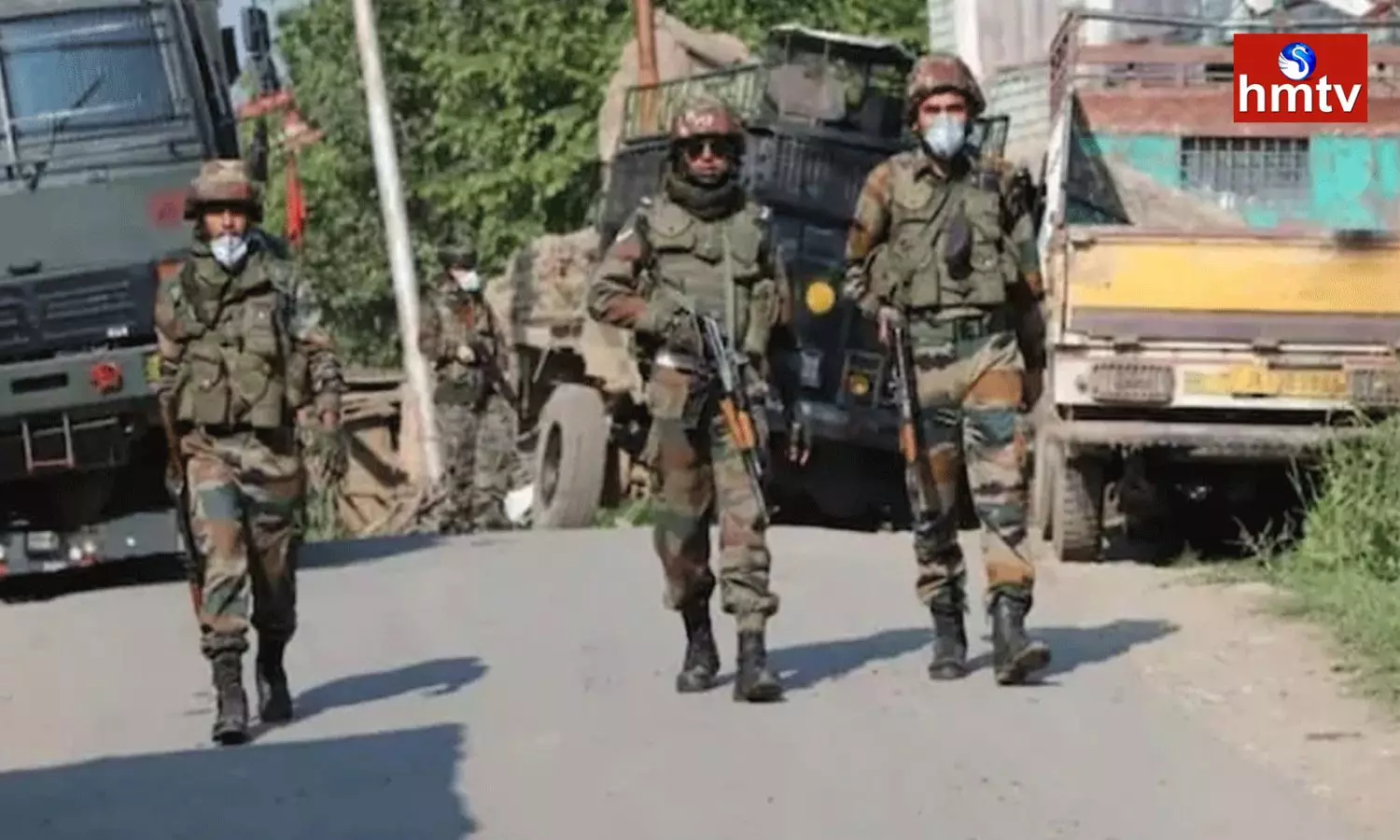 Encounter in Shopian Jammu and Kashmir