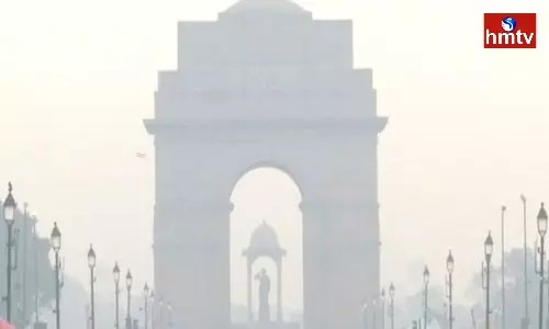 Snow Covered the National Capital | Telugu News