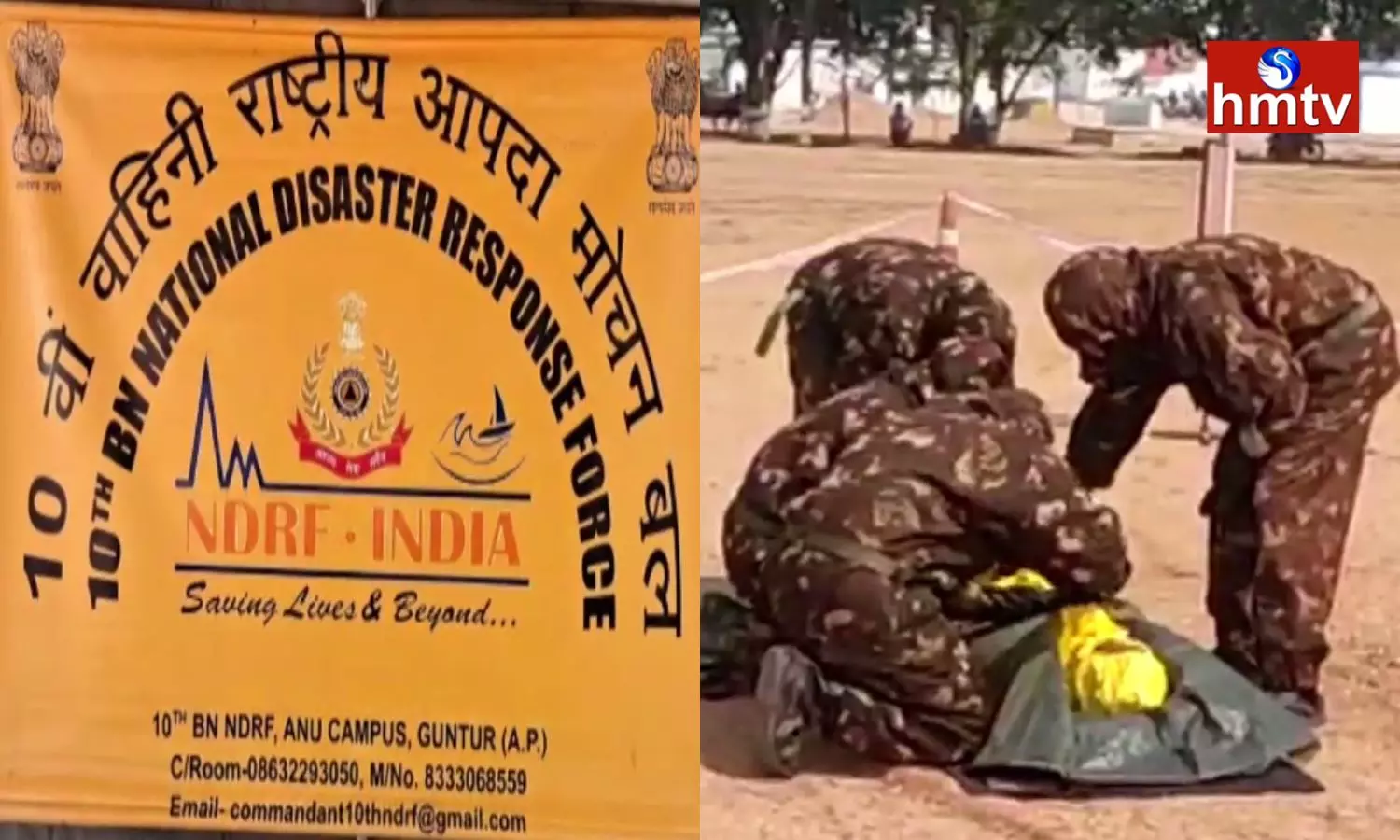 NDRF Mock Drill In Yadadri Bhuvanagiri District