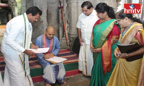 Anil Kumar Singhal Takes Charge as TTD EO FAC