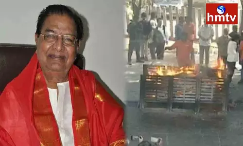 Kaikala Satyanarayana Funerals were Completed in Mahaprasthanam