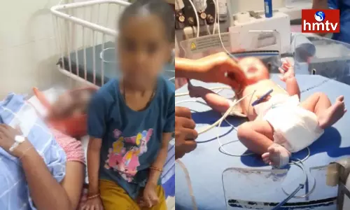 A Woman Gives Birth In A Train