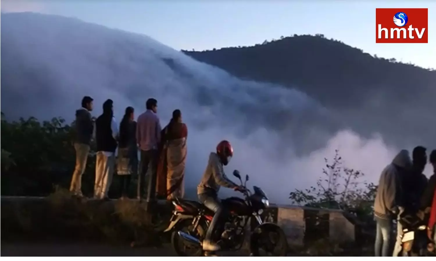 Beautiful View of Snow Clouds in Lambasingi