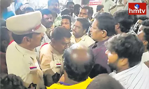 Tension in Gudivada Krishna District Tension in Gudivada Krishna District