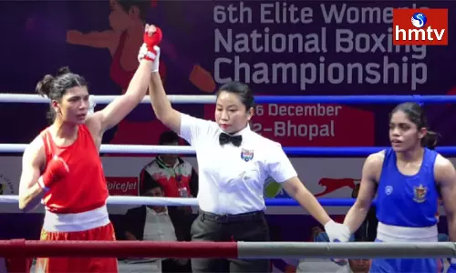Nikhat Zareen Won National Boxing Championship Nikhat Zareen Won National Boxing Championship