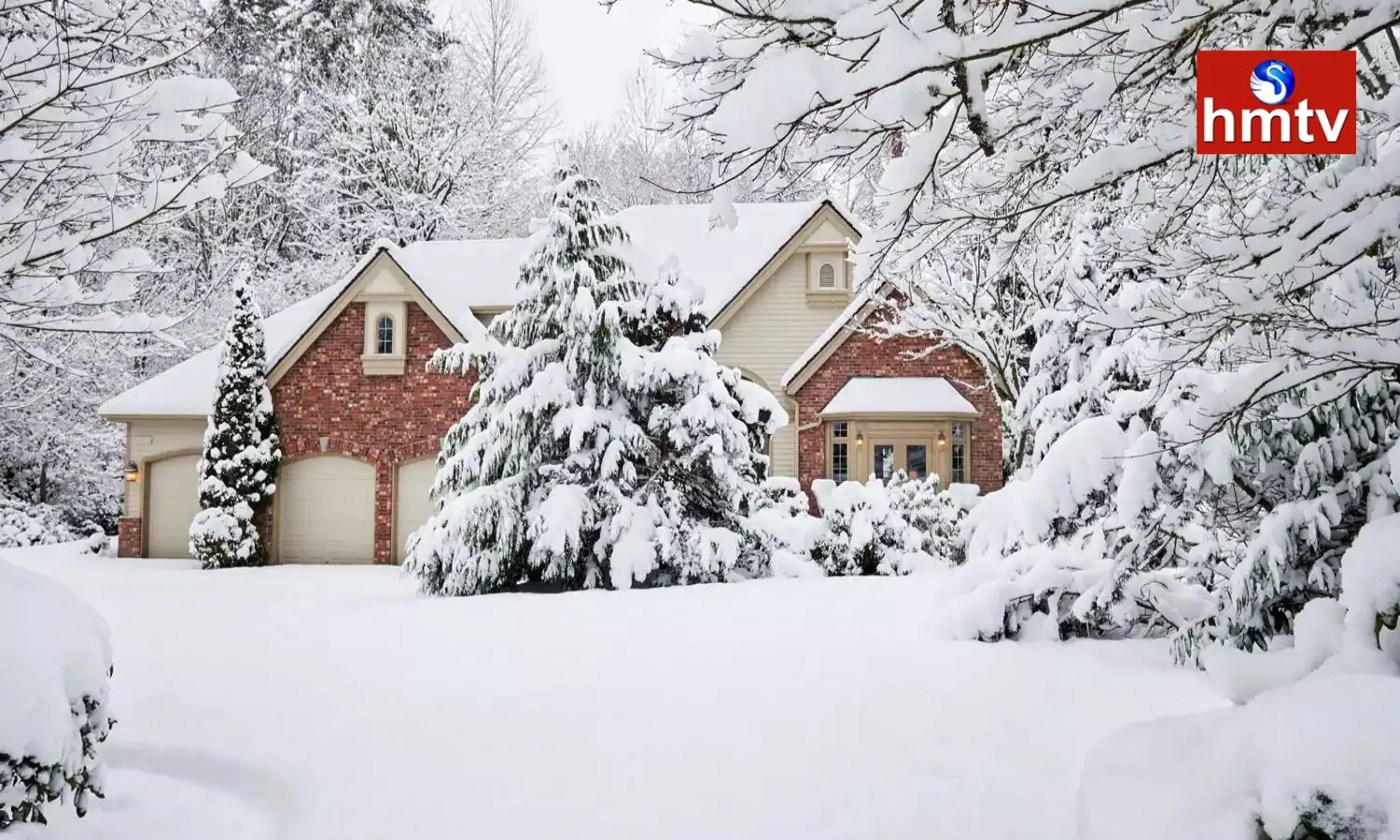 Snow Storm In America And Canada