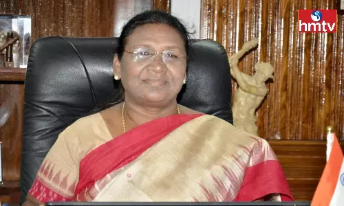 Droupadi Murmu For Yadadri Temple Today Droupadi Murmu For Yadadri Temple Today
