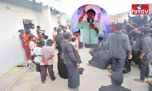 Renjarla Rajesh Apologies Ayyappa Devotees Renjarla Rajesh Apologies Ayyappa Devotees