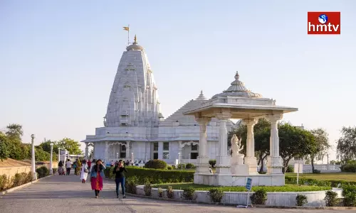 Devotees Flock To Birla Mandir