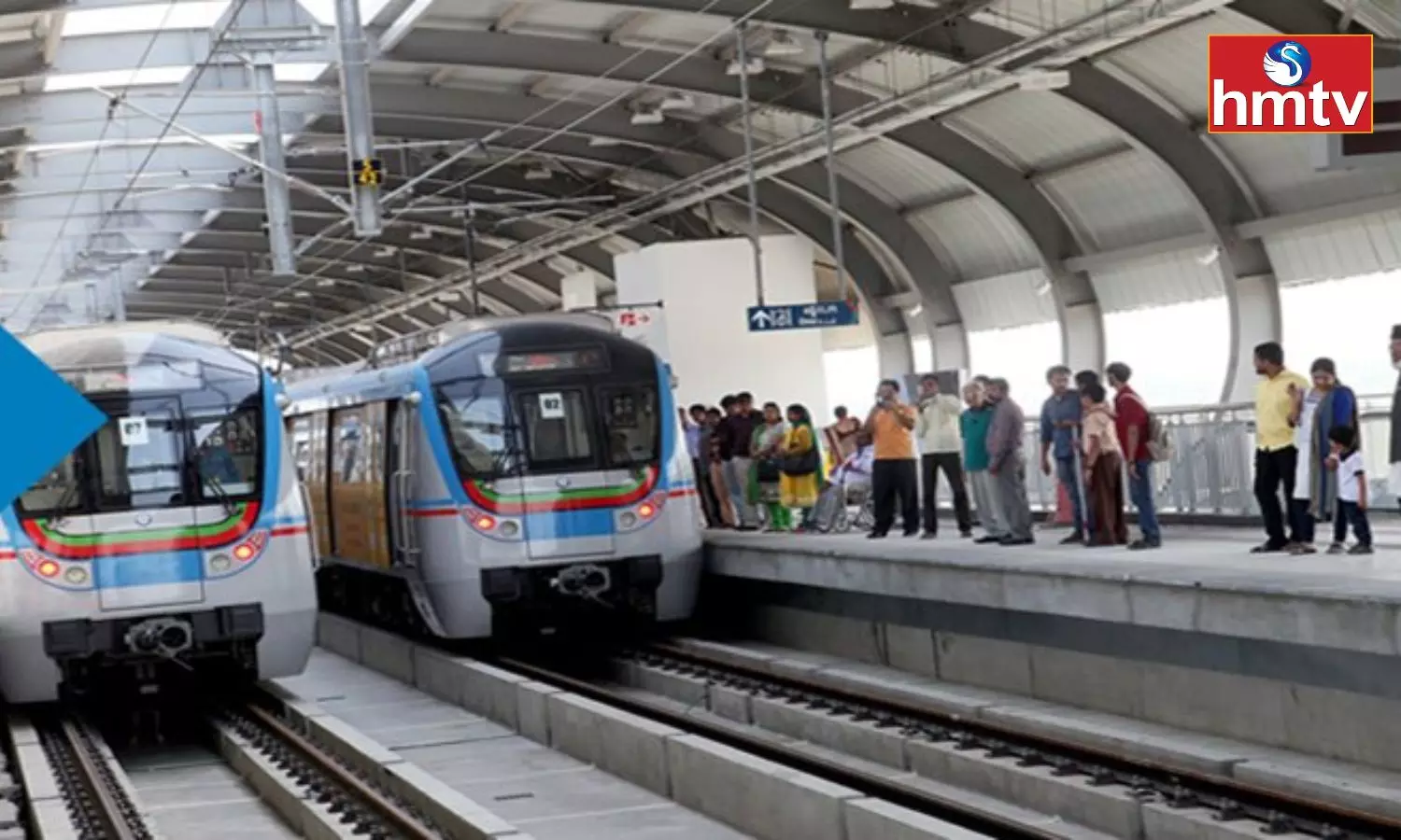Hyderabad Metro Employees on Strike For Salaries Hike