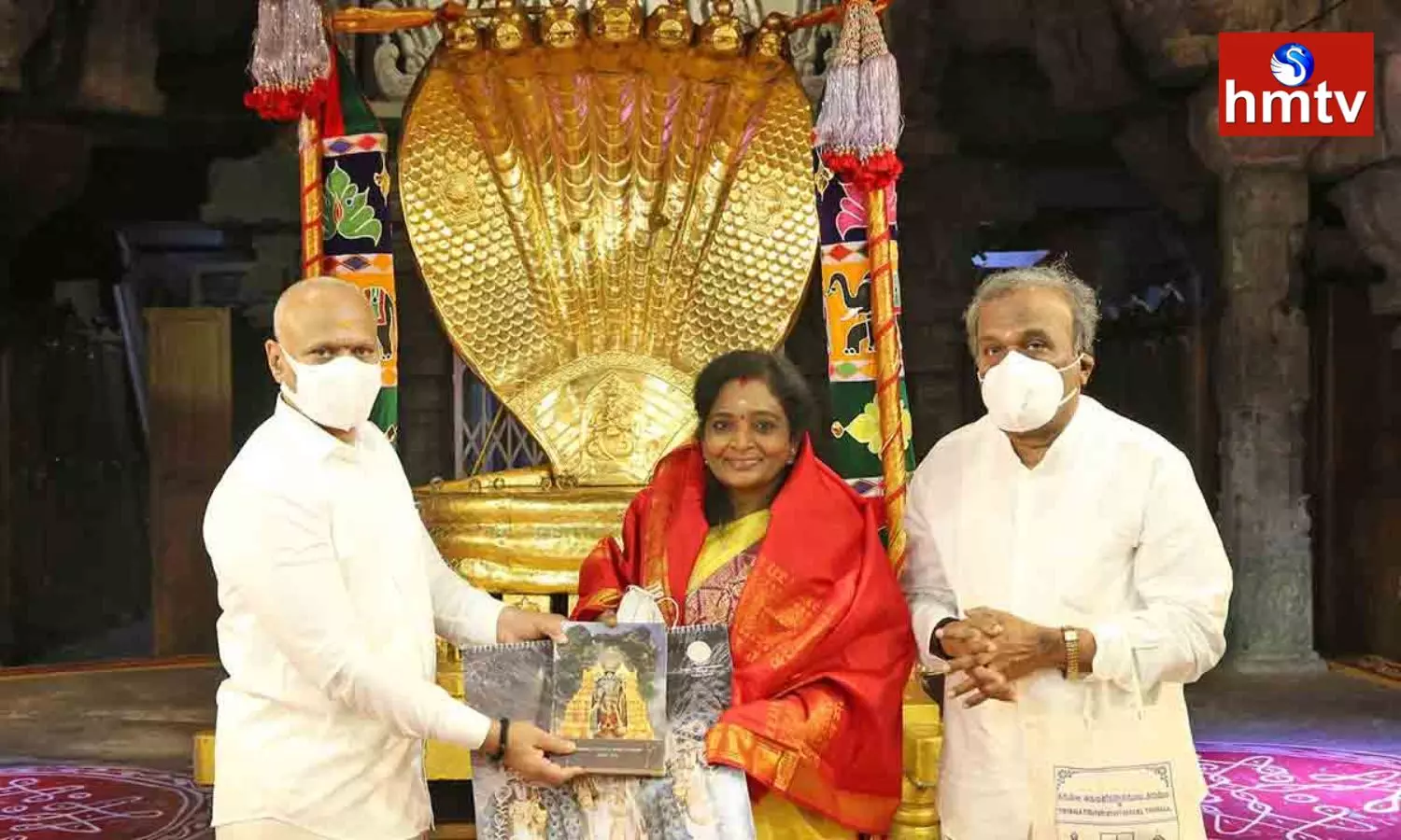 Telangana Governor visited Tirumala