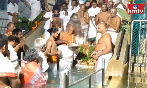 Chakra Sanam Mahotsavam in Tirumala Chakra Sanam Mahotsavam in Tirumala