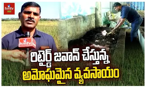 Organic Farming BY Retired Army Officer Chandrasekhar Naidu Organic Farming BY Retired Army Officer Chandrasekhar Naidu