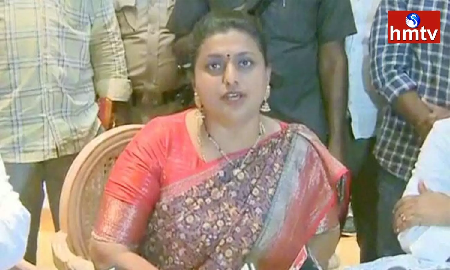 Minister Roja Slamps Chandrababu Minister Roja Slamps Chandrababu