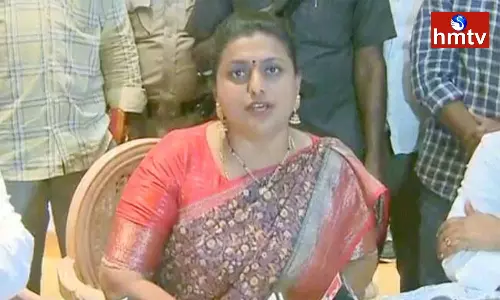 Minister Roja Slamps Chandrababu