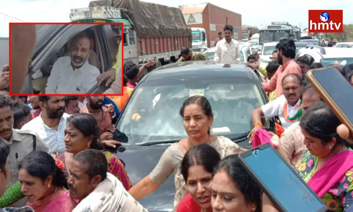 Bandi Sanjay Started To Kamareddy Bandi Sanjay Started To Kamareddy