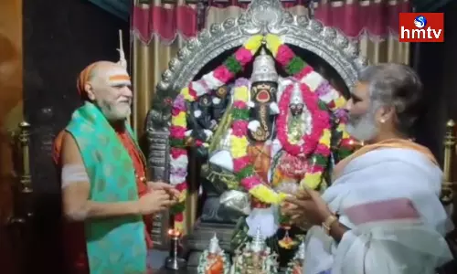 SwaroopaNandendra Swamy Visited Sri Lakshmi Ganapati Temple