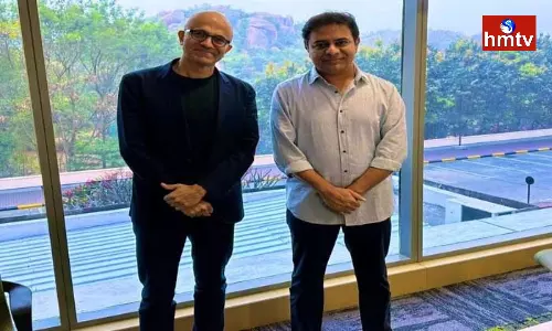 KTR Tweeted That They Talked About Business And Biryani