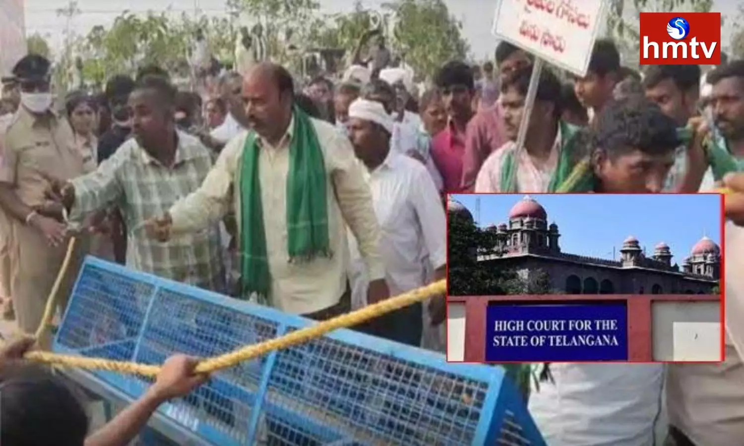 Kamareddy Farmers to Telangana High Court