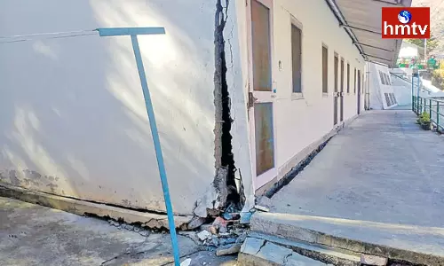 Cracks on the Roads Collapsing Houses in Joshimath