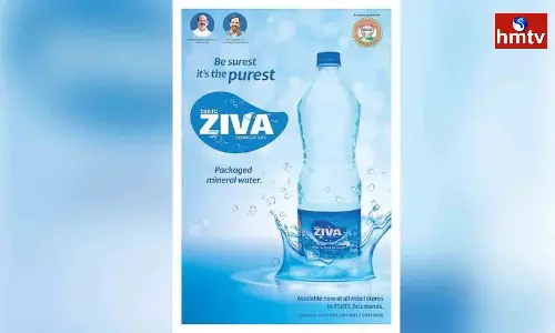 TSRTC Launched Ziva Mineral Water Bottles