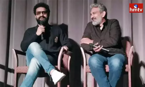 NTR gave Shock with his language skills