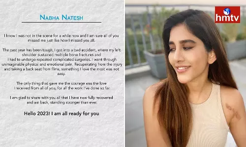Nabha Natesh Says Thats Why I Gave A Break To Films