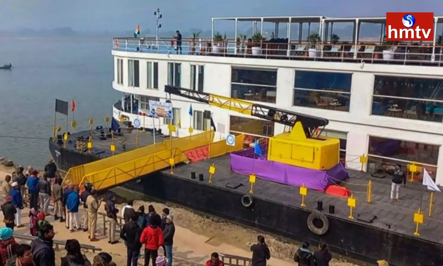 Modi launched Ganga Vilas Ship In Varanasi