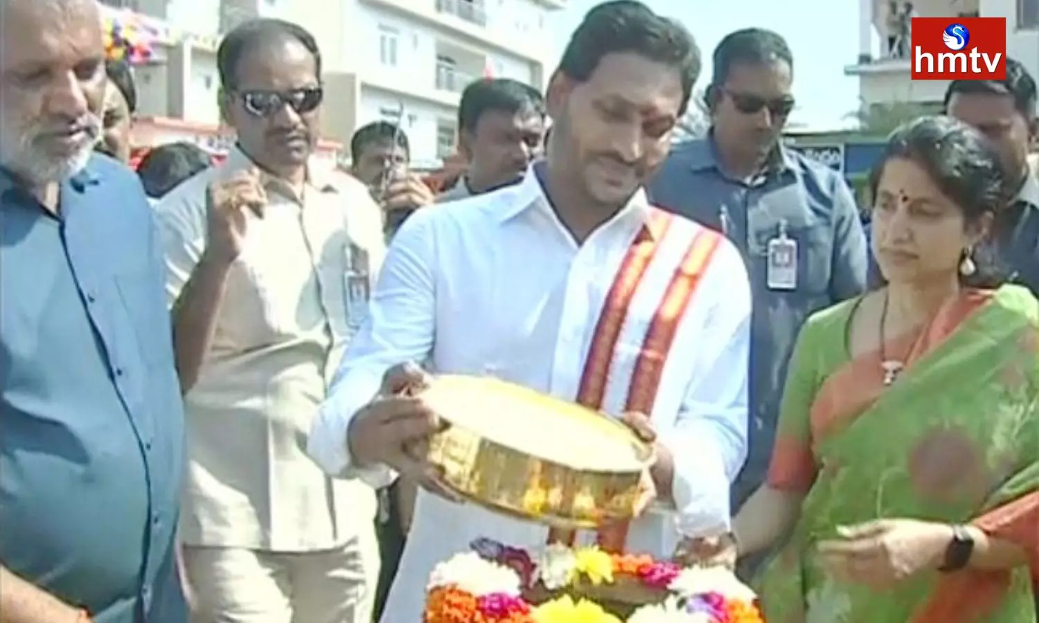 CM Jagan Participates Sankranti 2023 Celebrations