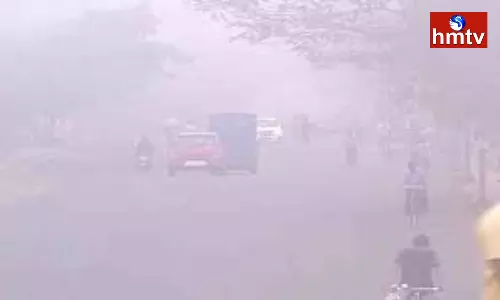 Dense Fog In Mahabubabad District