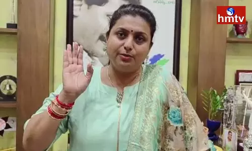 Minister Roja Fire On Chandrababu Burning Of GO No.1