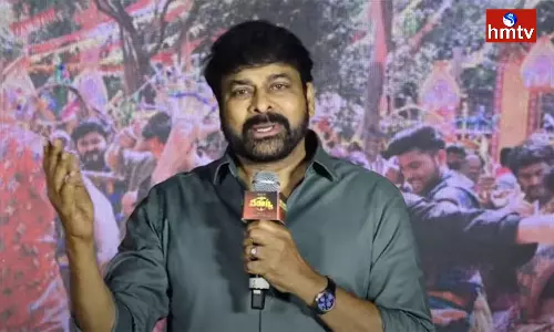 Chiranjeevi Comments at Waltair Veerayya Movie Success Meet