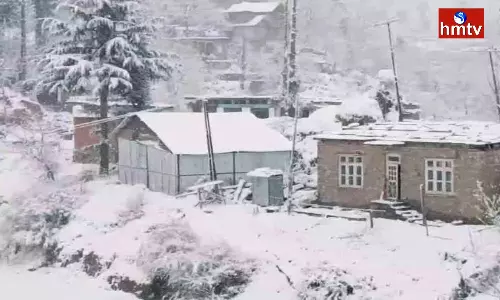 Snowfall In North India