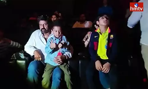 Balakrishna Reaction on Political Dialogues in the Movie