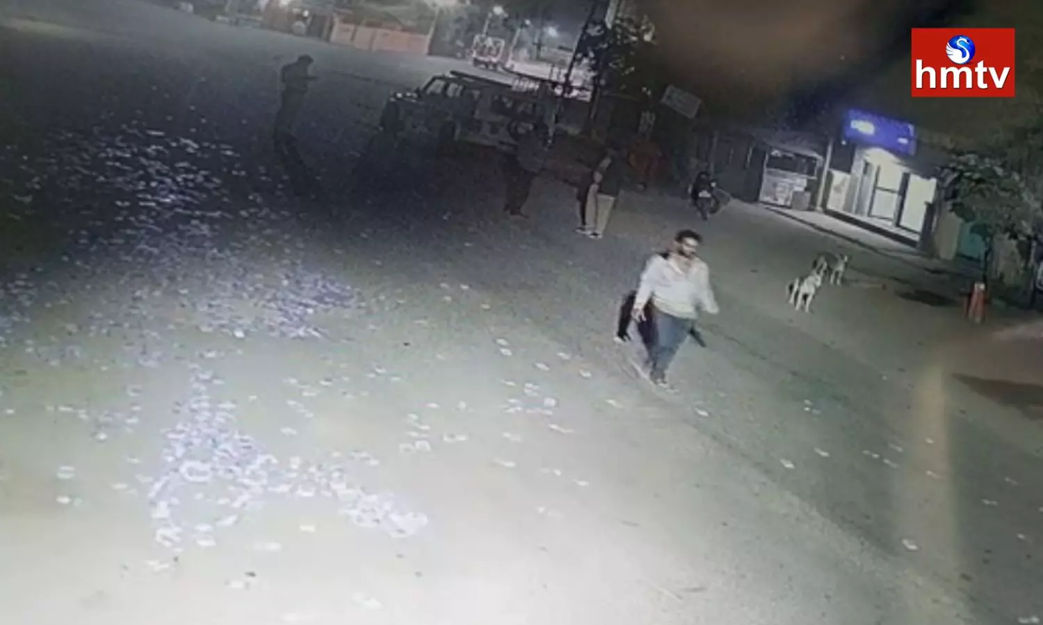 A Fight Between The Police And The Robbers