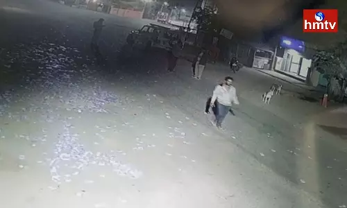 A Fight Between The Police And The Robbers