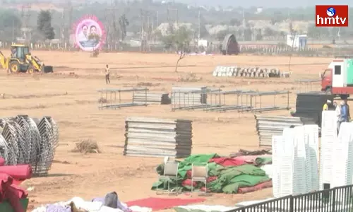 BRS Sabha In Khammam