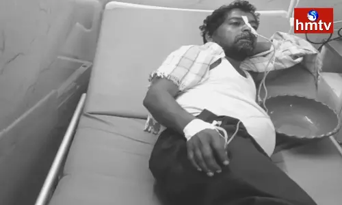 Another Farmer Suicide Attempt In Kamareddy